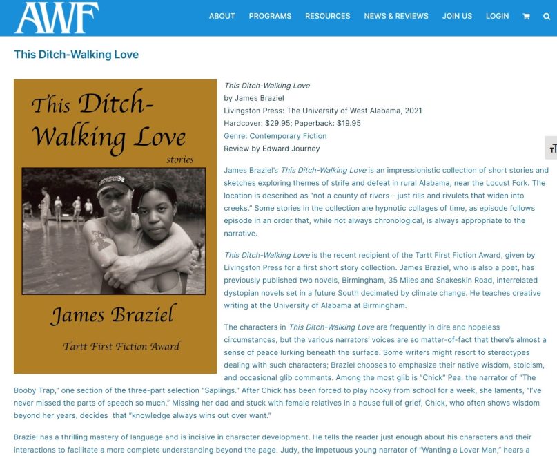 AWF Review of This Ditch-Walking Love